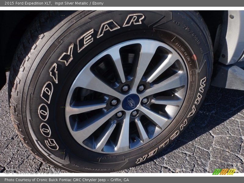 Ingot Silver Metallic / Ebony 2015 Ford Expedition XLT