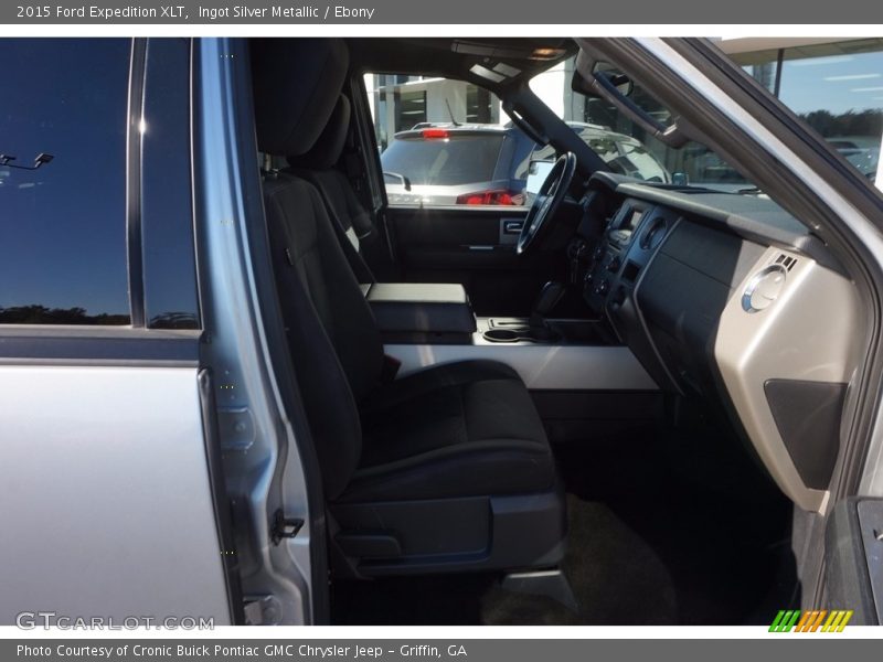 Ingot Silver Metallic / Ebony 2015 Ford Expedition XLT
