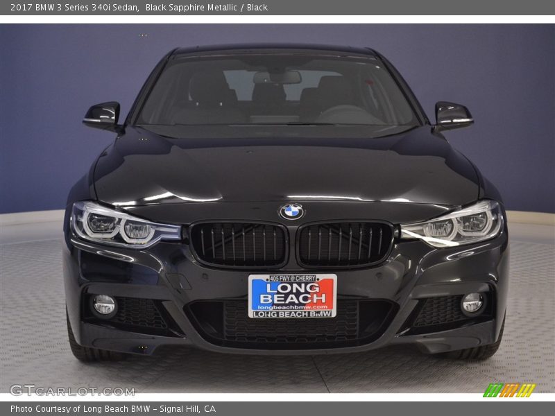 Black Sapphire Metallic / Black 2017 BMW 3 Series 340i Sedan