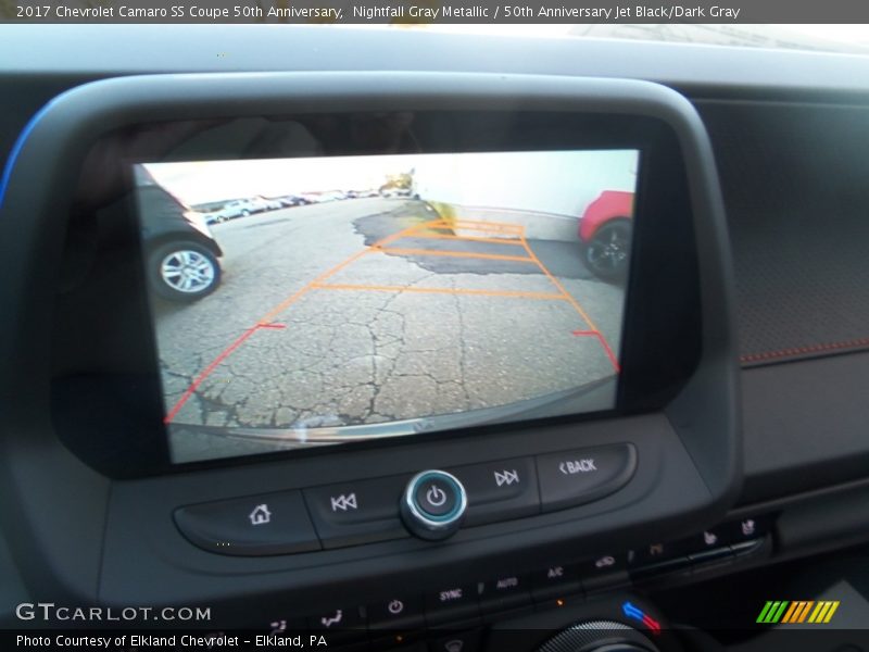 Nightfall Gray Metallic / 50th Anniversary Jet Black/Dark Gray 2017 Chevrolet Camaro SS Coupe 50th Anniversary