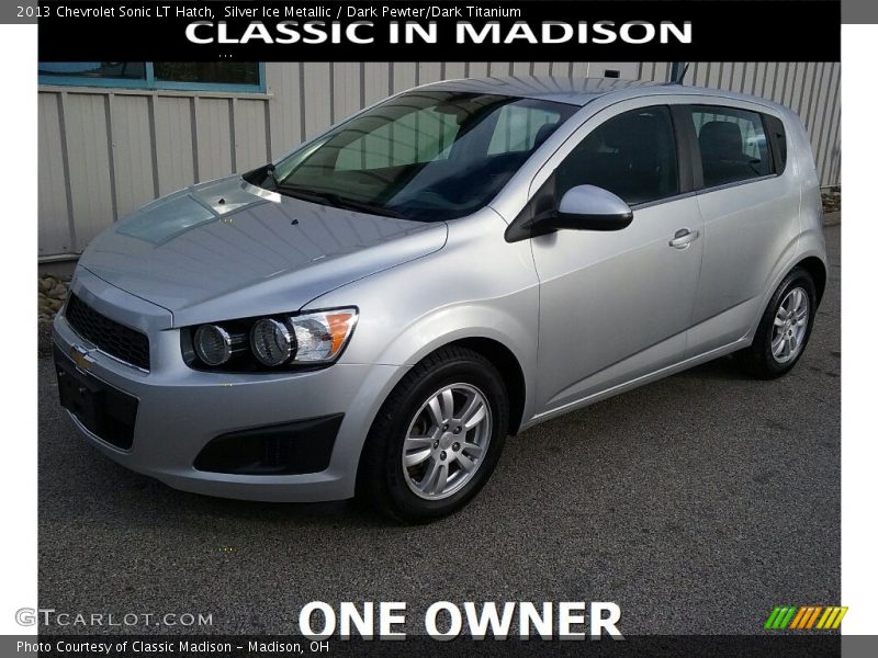 Silver Ice Metallic / Dark Pewter/Dark Titanium 2013 Chevrolet Sonic LT Hatch