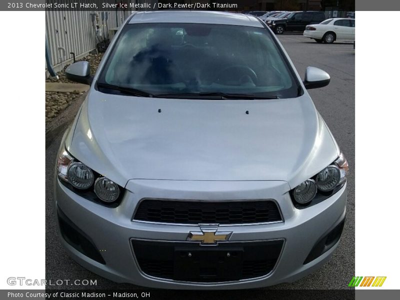 Silver Ice Metallic / Dark Pewter/Dark Titanium 2013 Chevrolet Sonic LT Hatch