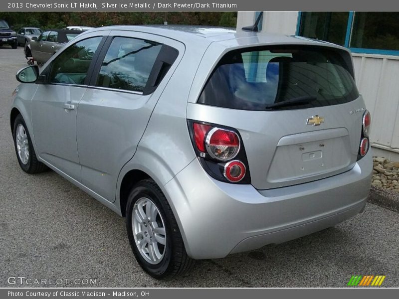 Silver Ice Metallic / Dark Pewter/Dark Titanium 2013 Chevrolet Sonic LT Hatch
