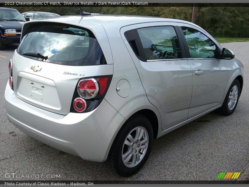 Silver Ice Metallic / Dark Pewter/Dark Titanium 2013 Chevrolet Sonic LT Hatch