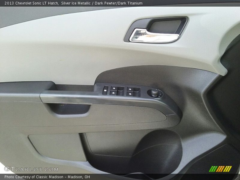 Silver Ice Metallic / Dark Pewter/Dark Titanium 2013 Chevrolet Sonic LT Hatch