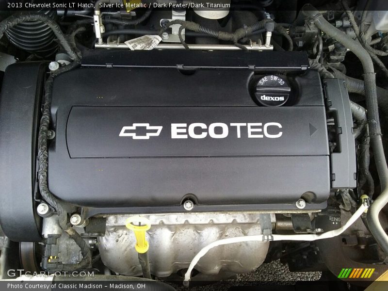 Silver Ice Metallic / Dark Pewter/Dark Titanium 2013 Chevrolet Sonic LT Hatch