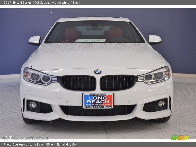 Alpine White / Black 2017 BMW 4 Series 440i Coupe