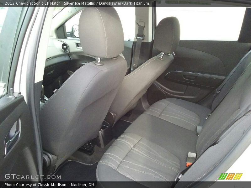 Silver Ice Metallic / Dark Pewter/Dark Titanium 2013 Chevrolet Sonic LT Hatch