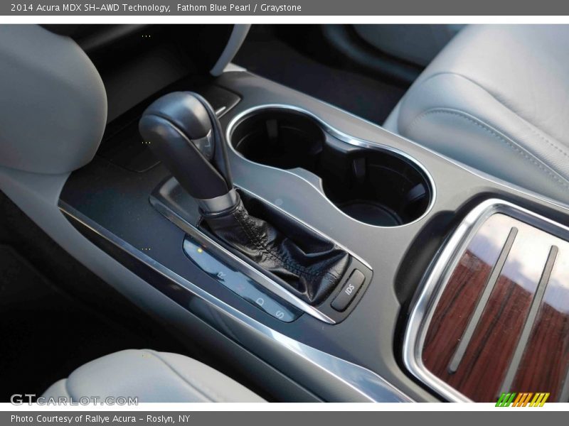 Fathom Blue Pearl / Graystone 2014 Acura MDX SH-AWD Technology