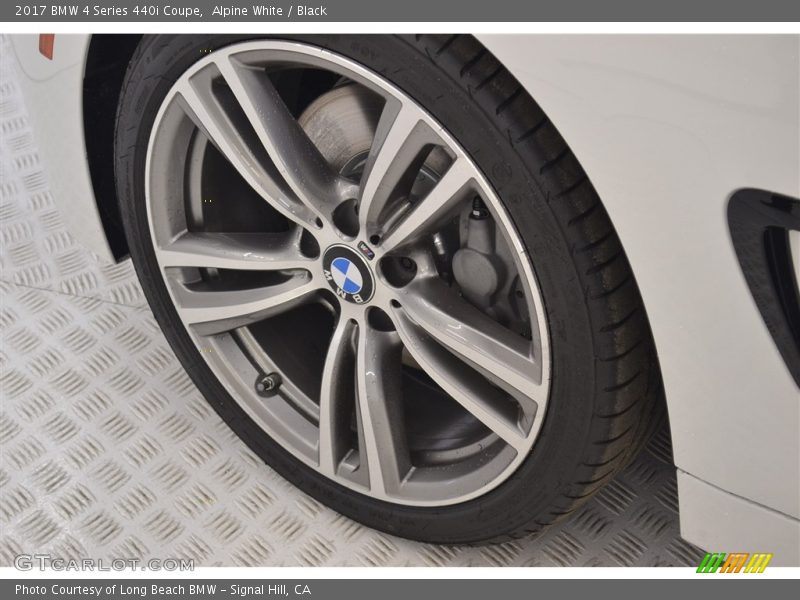 Alpine White / Black 2017 BMW 4 Series 440i Coupe