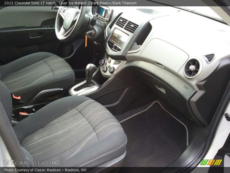 Silver Ice Metallic / Dark Pewter/Dark Titanium 2013 Chevrolet Sonic LT Hatch