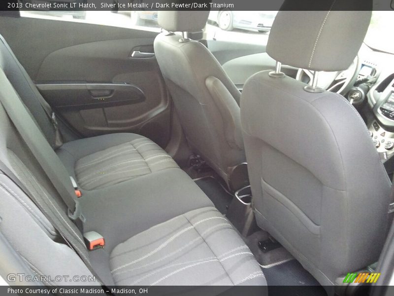 Silver Ice Metallic / Dark Pewter/Dark Titanium 2013 Chevrolet Sonic LT Hatch