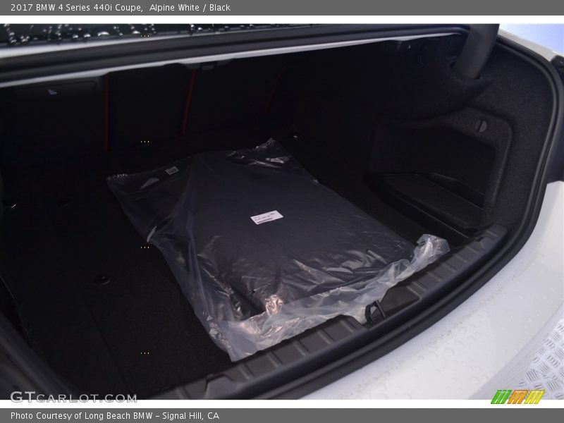 Alpine White / Black 2017 BMW 4 Series 440i Coupe