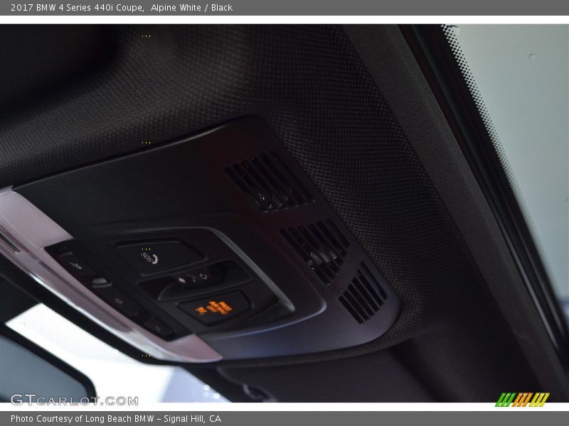 Alpine White / Black 2017 BMW 4 Series 440i Coupe