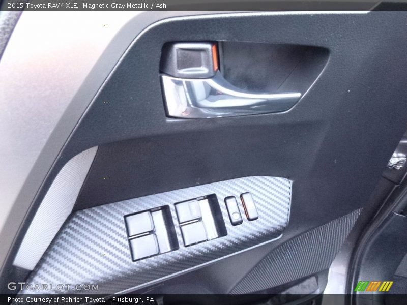 Magnetic Gray Metallic / Ash 2015 Toyota RAV4 XLE