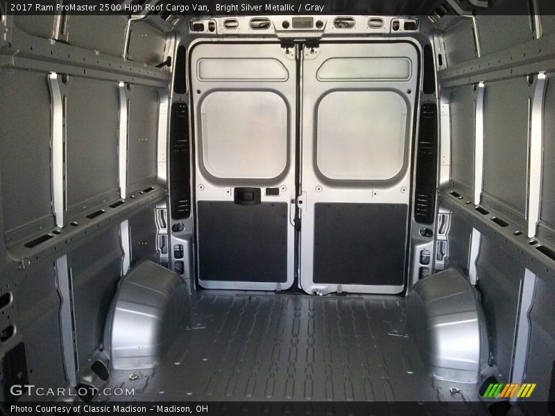  2017 ProMaster 2500 High Roof Cargo Van Trunk