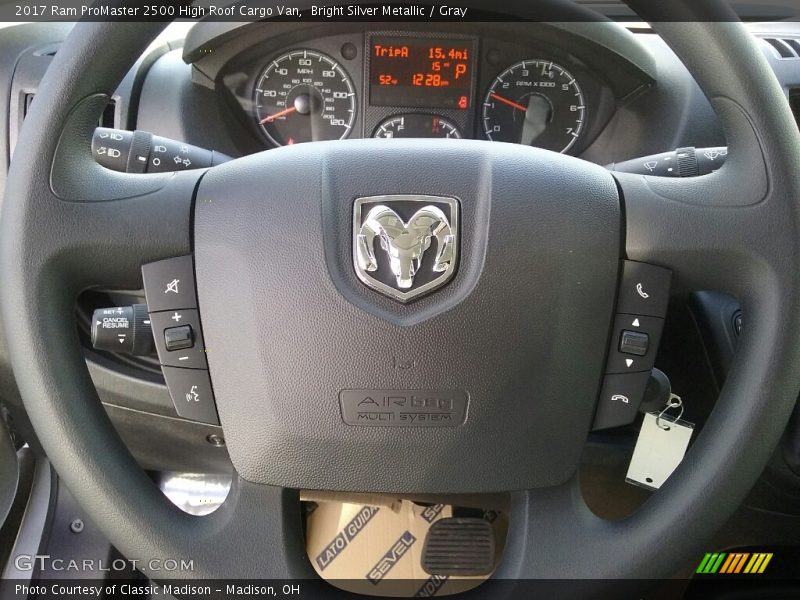  2017 ProMaster 2500 High Roof Cargo Van Steering Wheel