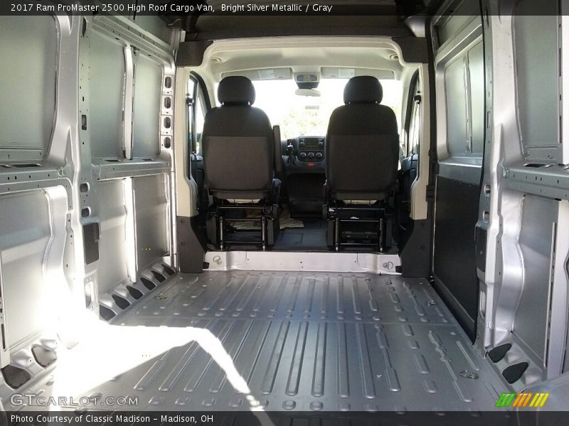 Bright Silver Metallic / Gray 2017 Ram ProMaster 2500 High Roof Cargo Van