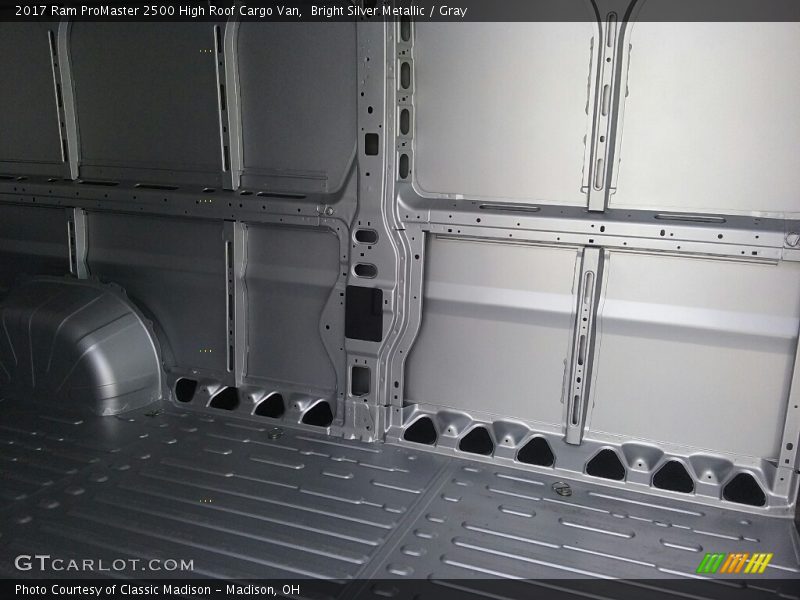 Bright Silver Metallic / Gray 2017 Ram ProMaster 2500 High Roof Cargo Van