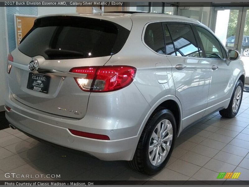 Galaxy Silver Metallic / Ebony 2017 Buick Envision Essence AWD