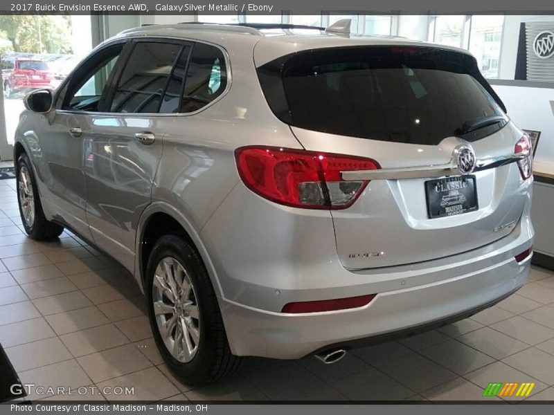 Galaxy Silver Metallic / Ebony 2017 Buick Envision Essence AWD