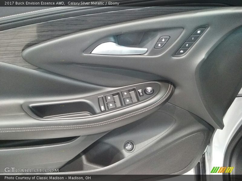 Galaxy Silver Metallic / Ebony 2017 Buick Envision Essence AWD