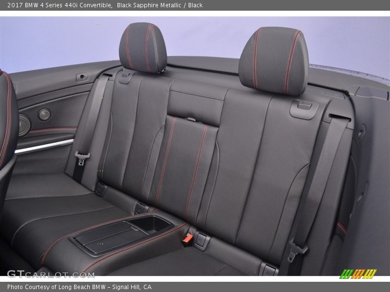 Rear Seat of 2017 4 Series 440i Convertible