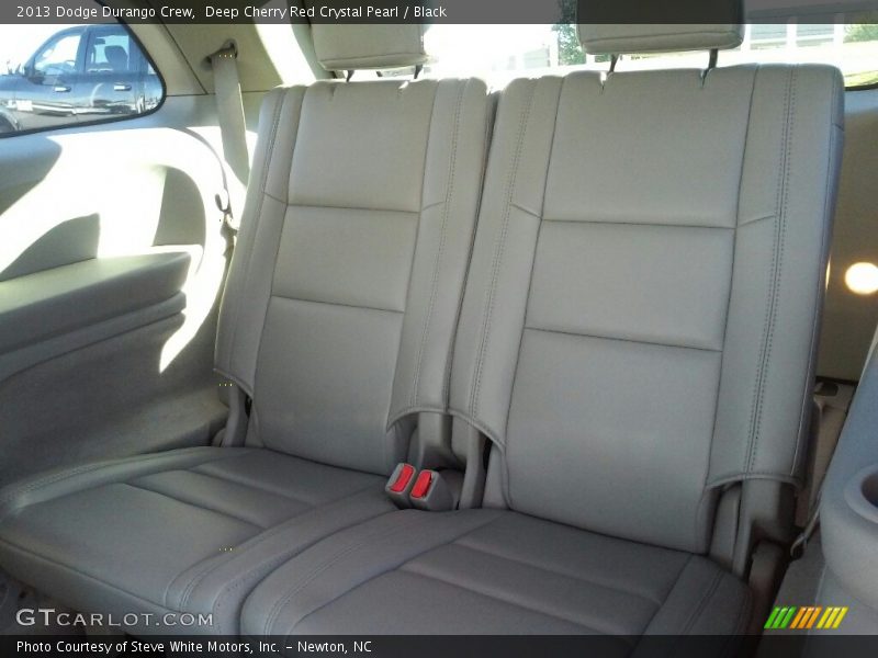 Deep Cherry Red Crystal Pearl / Black 2013 Dodge Durango Crew
