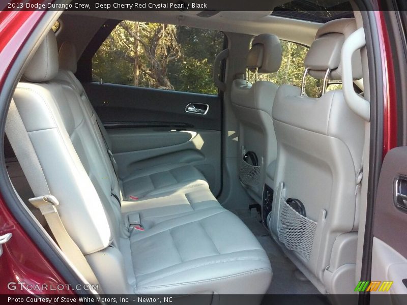 Deep Cherry Red Crystal Pearl / Black 2013 Dodge Durango Crew