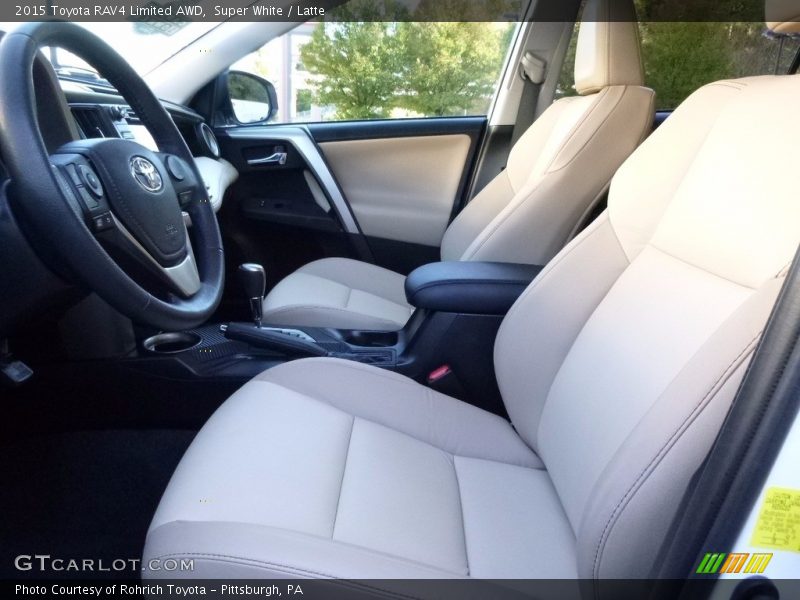 Super White / Latte 2015 Toyota RAV4 Limited AWD