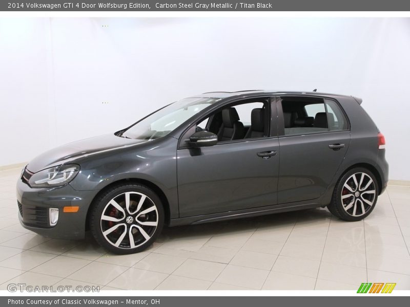 Carbon Steel Gray Metallic / Titan Black 2014 Volkswagen GTI 4 Door Wolfsburg Edition