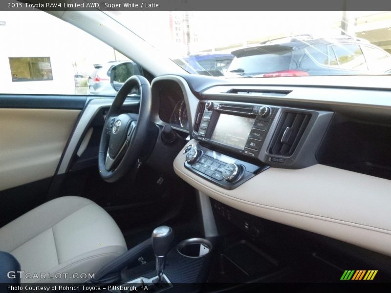 Super White / Latte 2015 Toyota RAV4 Limited AWD