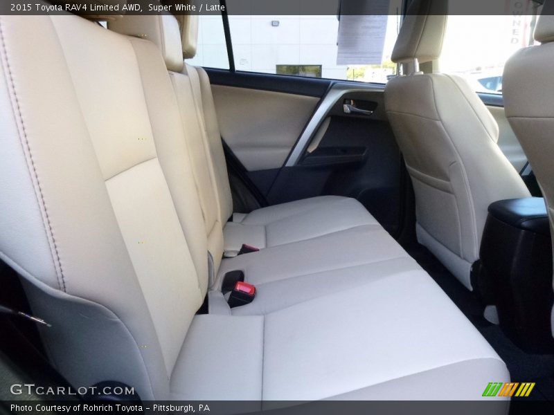 Super White / Latte 2015 Toyota RAV4 Limited AWD