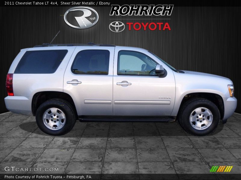 Sheer Silver Metallic / Ebony 2011 Chevrolet Tahoe LT 4x4