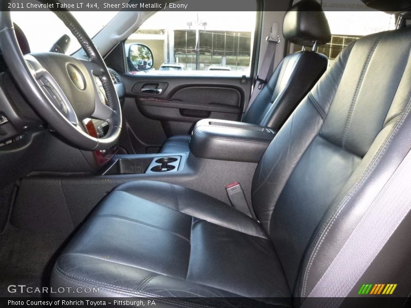 Sheer Silver Metallic / Ebony 2011 Chevrolet Tahoe LT 4x4