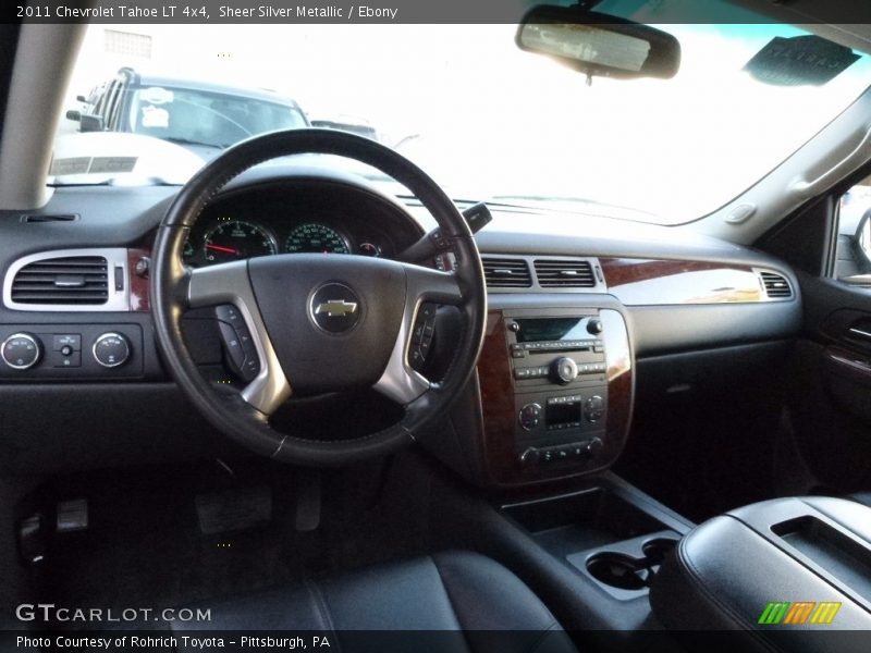 Sheer Silver Metallic / Ebony 2011 Chevrolet Tahoe LT 4x4