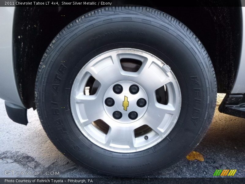 Sheer Silver Metallic / Ebony 2011 Chevrolet Tahoe LT 4x4
