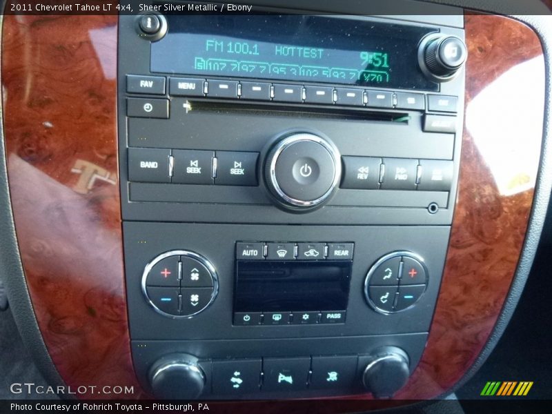 Sheer Silver Metallic / Ebony 2011 Chevrolet Tahoe LT 4x4