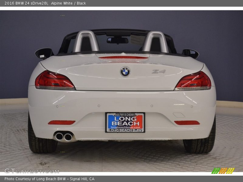 Alpine White / Black 2016 BMW Z4 sDrive28i