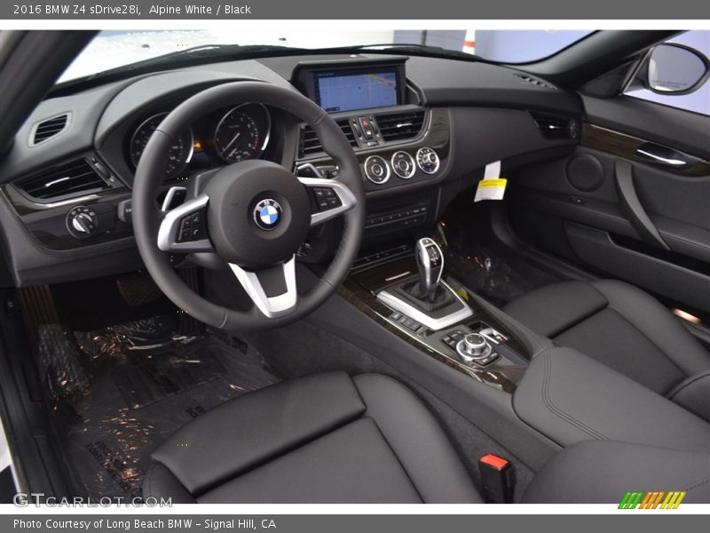 Alpine White / Black 2016 BMW Z4 sDrive28i