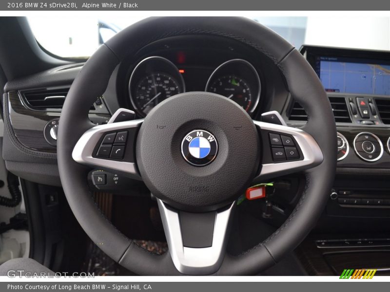 Alpine White / Black 2016 BMW Z4 sDrive28i