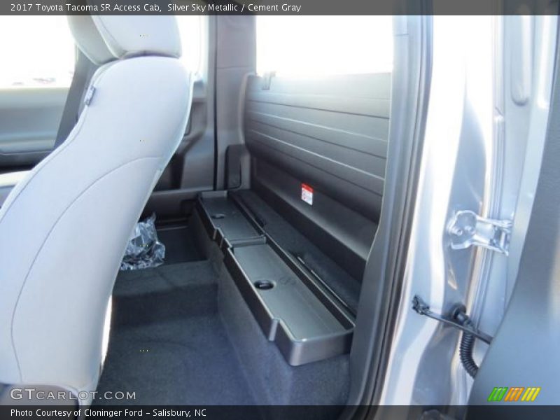 Silver Sky Metallic / Cement Gray 2017 Toyota Tacoma SR Access Cab