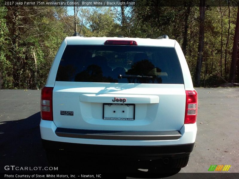 Bright White / Black/Light Frost 2017 Jeep Patriot 75th Anniversary Edition