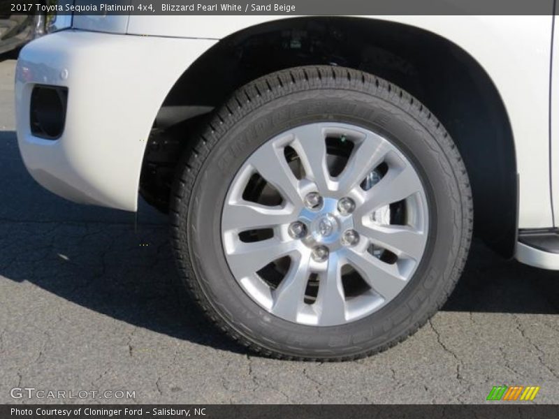  2017 Sequoia Platinum 4x4 Wheel