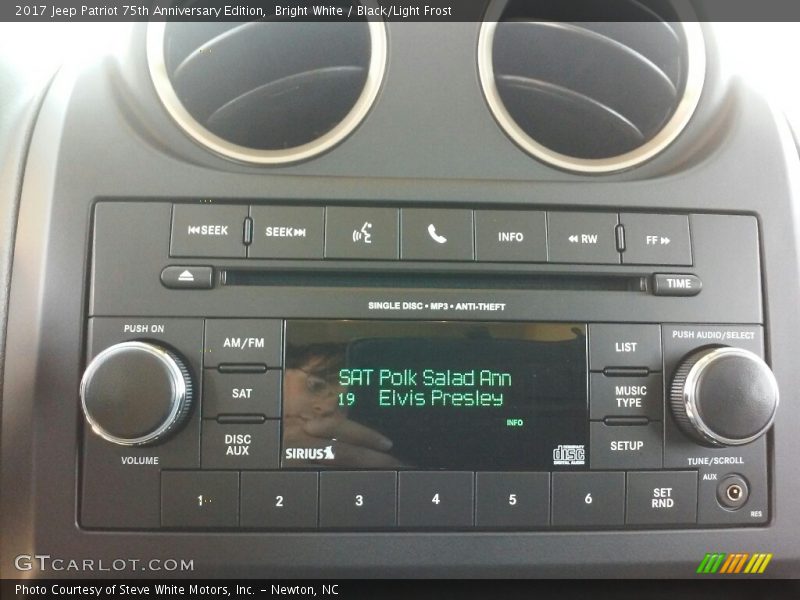 Bright White / Black/Light Frost 2017 Jeep Patriot 75th Anniversary Edition