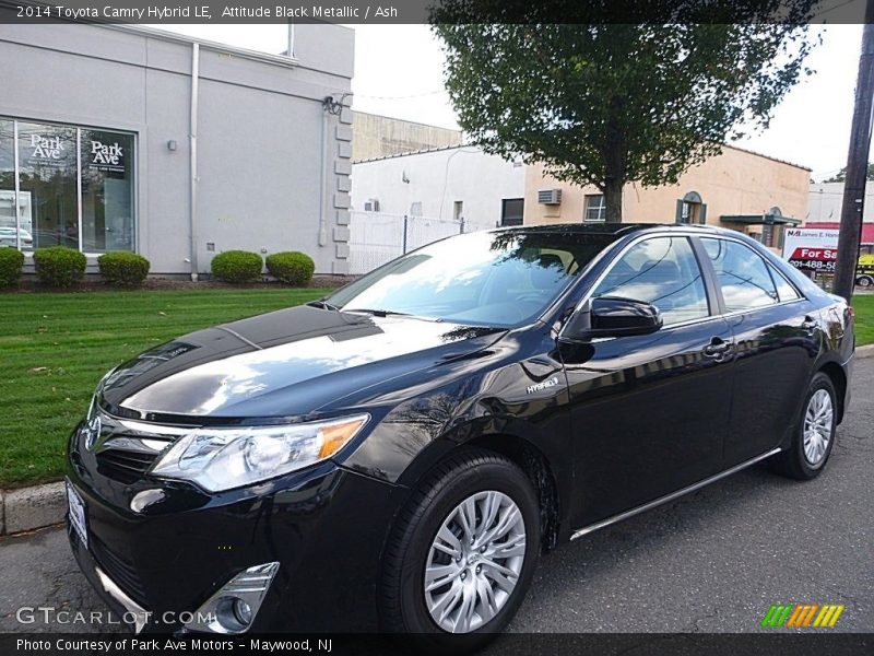 Attitude Black Metallic / Ash 2014 Toyota Camry Hybrid LE