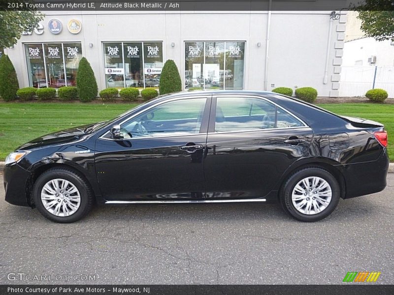 Attitude Black Metallic / Ash 2014 Toyota Camry Hybrid LE