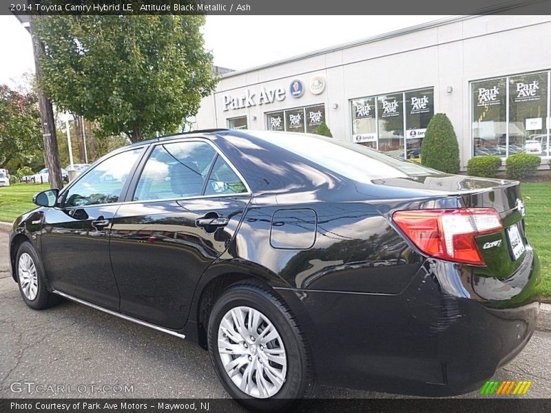 Attitude Black Metallic / Ash 2014 Toyota Camry Hybrid LE