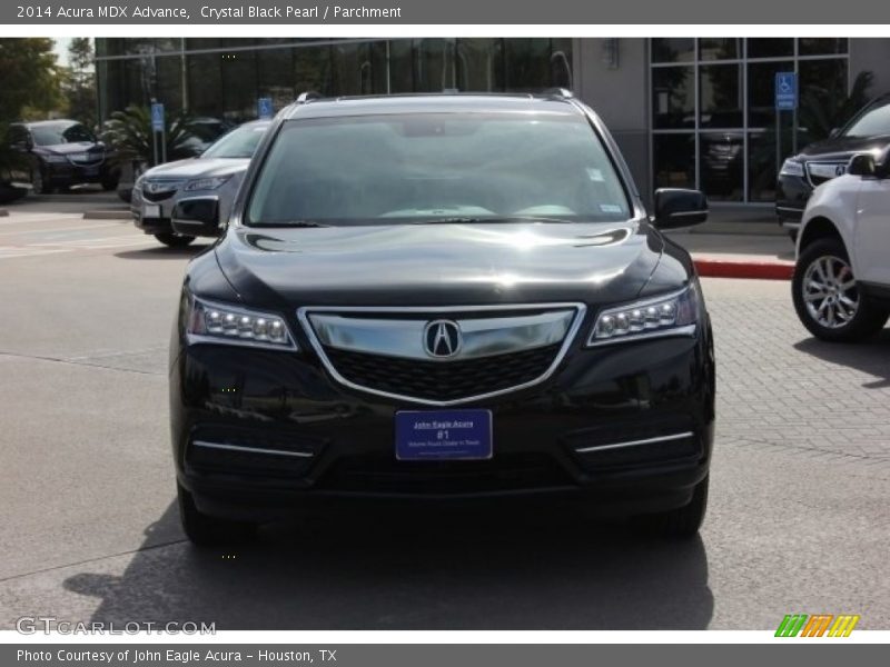Crystal Black Pearl / Parchment 2014 Acura MDX Advance
