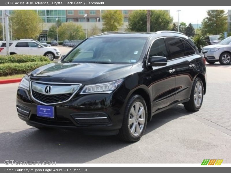 Crystal Black Pearl / Parchment 2014 Acura MDX Advance